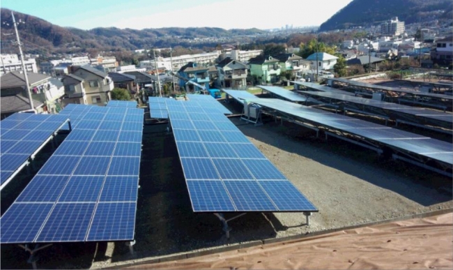 ≪神奈川県相模原市の太陽光発電システム≫