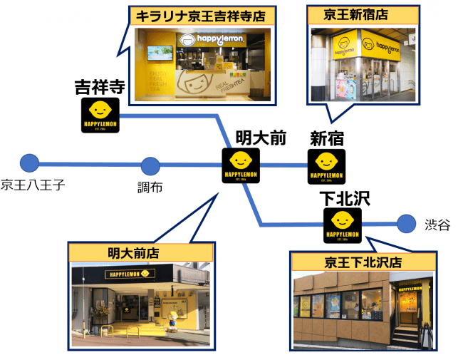 京王沿線のＨＡＰＰＹＬＥＭＯＮ