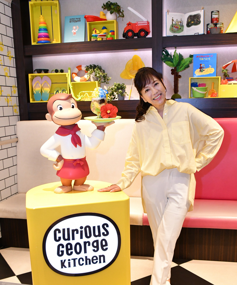 メディア先行内覧会レポート Curious George Kitchen おさるのジョージ キッチン 岩崎良美さんを迎えたトークセッションの内容を公開 ベネリック株式会社のプレスリリース