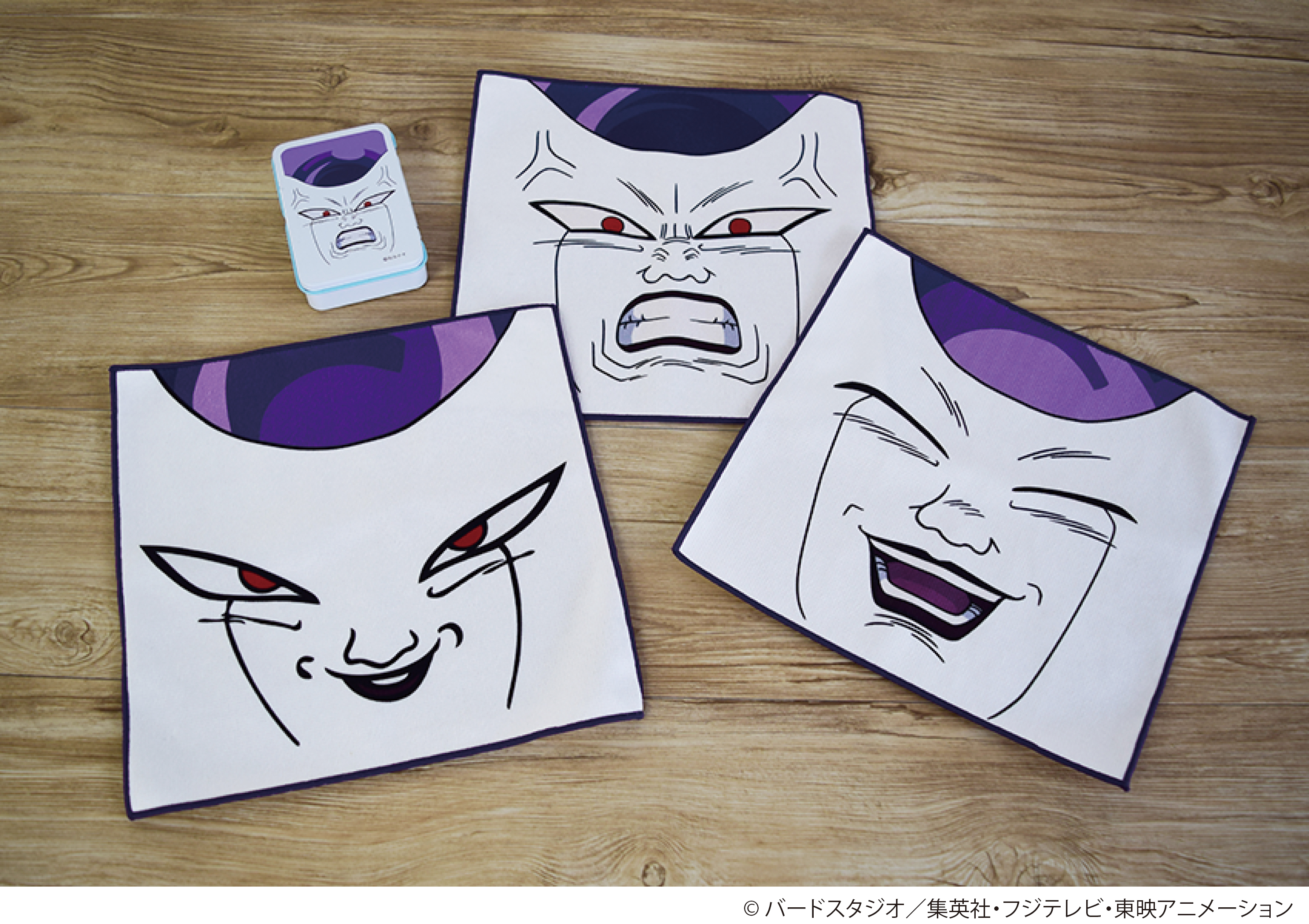 人気のアニメ ドラゴンボール超 フリーザの顔 のタオルと缶キャンデーをジャンプショップお台場店限定で7月15日 土 から販売開始 ベネリック株式会社のプレスリリース