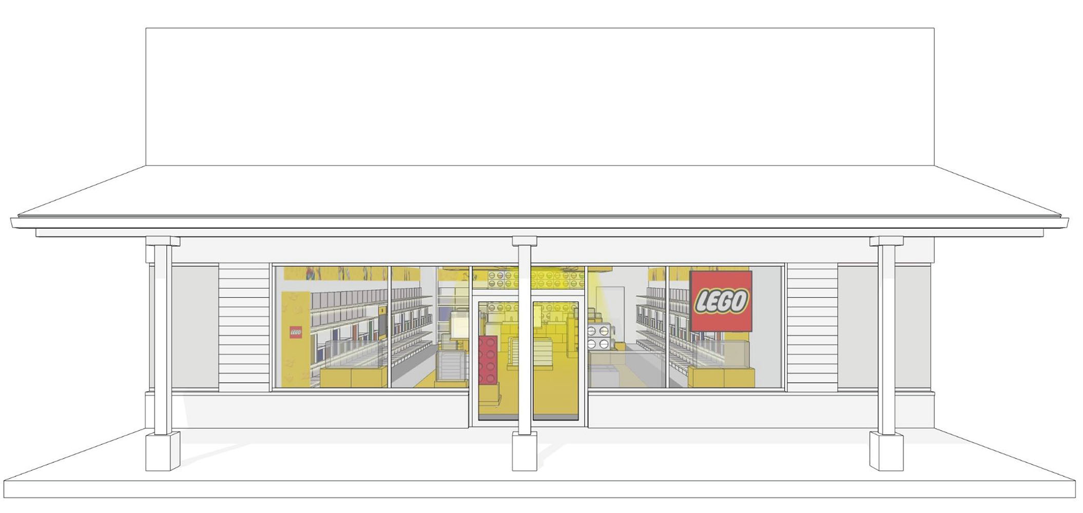 モデルが飛び出して動く デジタルボックス が新登場 レゴ ストア 佐野店 が佐野プレミアム アウトレット にオープン ベネリック株式会社のプレスリリース