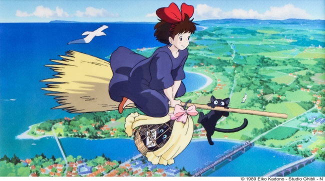 魔女の宅急便 公開30周年記念商品 複製セル画 Cel Art Print From Studio Ghibli 魔女の宅急便 が発売 イザ