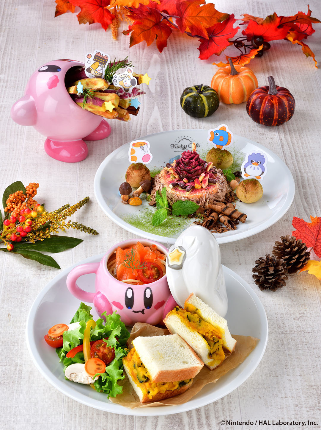 星のカービィの『Kirby Café (カービィカフェ)』9月18日(金)より秋の ...