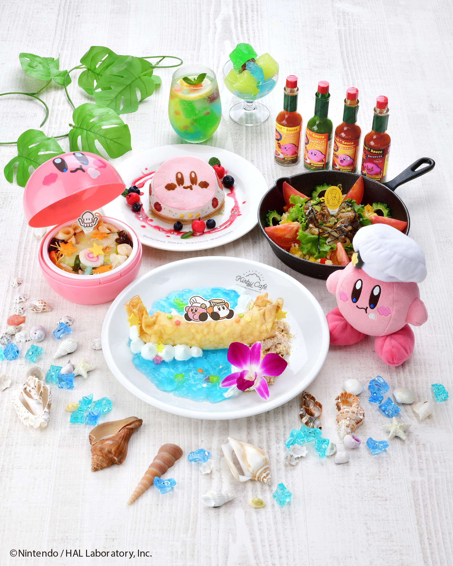 星のカービィの Kirby Cafe カービィカフェ 今年もやってきました カービィカフェ Summer 21 21年7月1日 木 より期間限定の新メニューを提供開始 ベネリック株式会社のプレスリリース