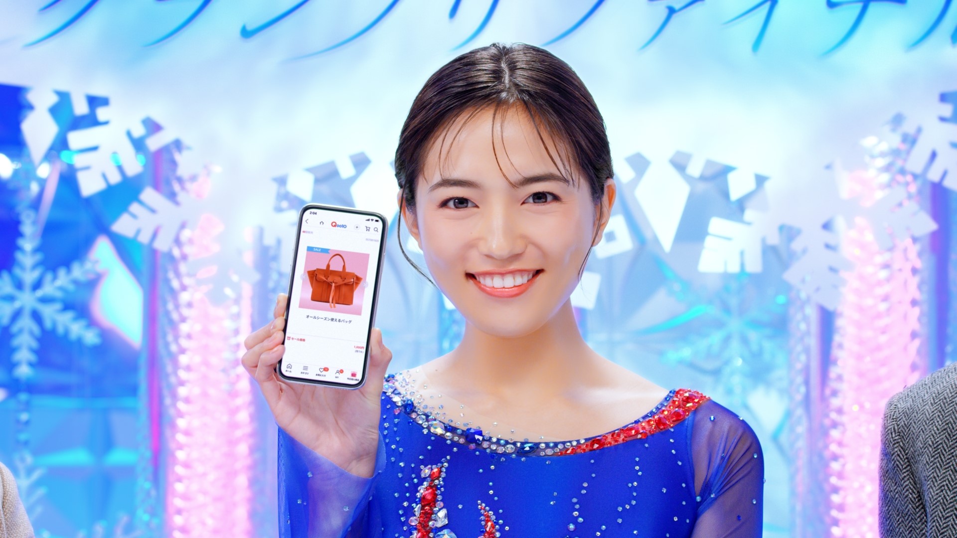 川口春奈がフィギュアスケート選手に Qoo10 新動画公開 Ebay Japan合同会社のプレスリリース
