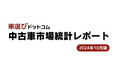 一部車種で相場の下落が!今後の中古車相場はどうなるのか?/中古車市場統計レポート(2024年10月版)