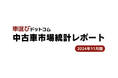 2024年は相場高騰と海外輸出活況の一年!/中古車市場統計レポート(2024年11月版)