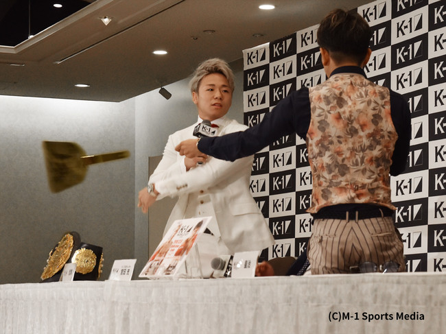 【K-1大阪大会】武尊vs皇治のタイトルマッチが決定！一触即発の大阪記者会見