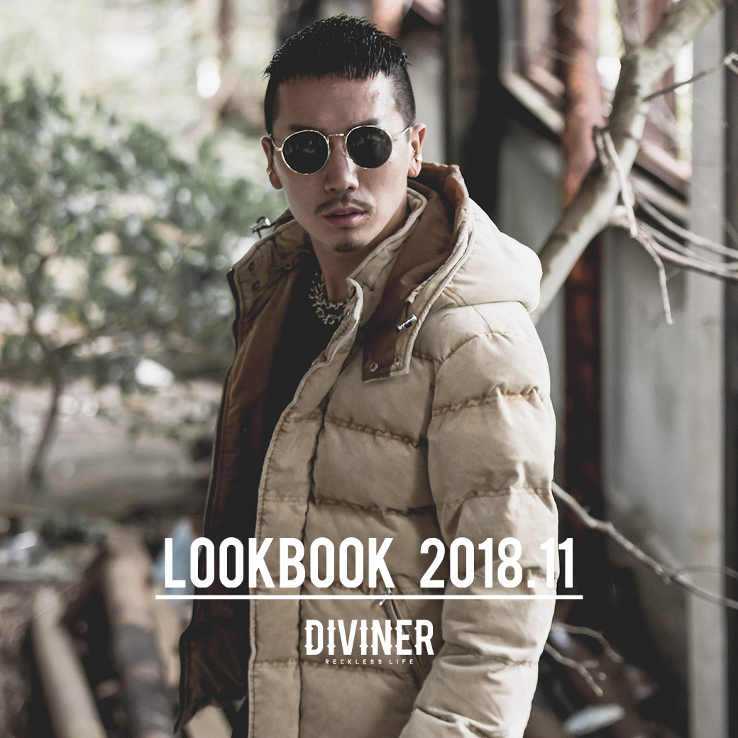 ブレない男らしいスタイルを発信し続けているアパレルブランド Diviner ディバイナー が ブランドの世界観が詰まった11月のlook Bookのweb版を公開 株式会社エヴァー グリーンのプレスリリース