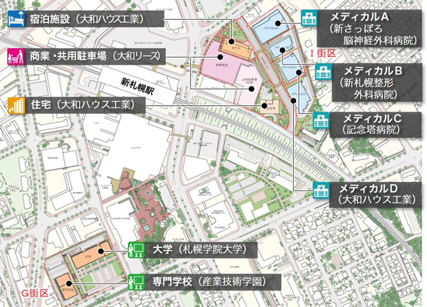 新さっぽろ駅 周辺地区での大規模複合開発プロジェクト用地を取得 ニュースリリース 大和ハウス工業株式会社のプレスリリース