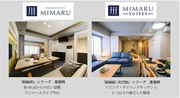暮らすように滞在する アパートメントホテル ミマル Mimaru の新シリーズ誕生 Mimaru Suites 京都四条 7月22日 木 オープン ニュースリリース 大和ハウス工業株式会社のプレスリリース