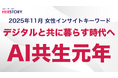 AI認知9割超、実利用はChatGPTが最多。女性の暮らしで進む「効率化と最適化」