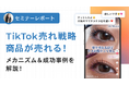 【セミナーレポート公開】TikTok売れ戦略:商品が売れる!メカニズム&成功事例