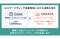株式会社CREAVE、親会社株式会社ガイアックスとSNSマーケティング事業領域における連携を強化
