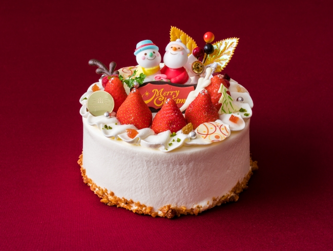 「苺のクリスマスケーキ」