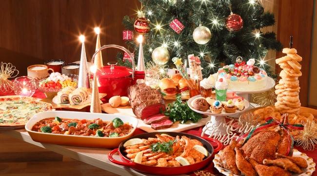 【ホテル ユニバーサル ポート ヴィータ】「ヴィータのファースト クリスマス ブッフェ～ American Homely Gourmet ...