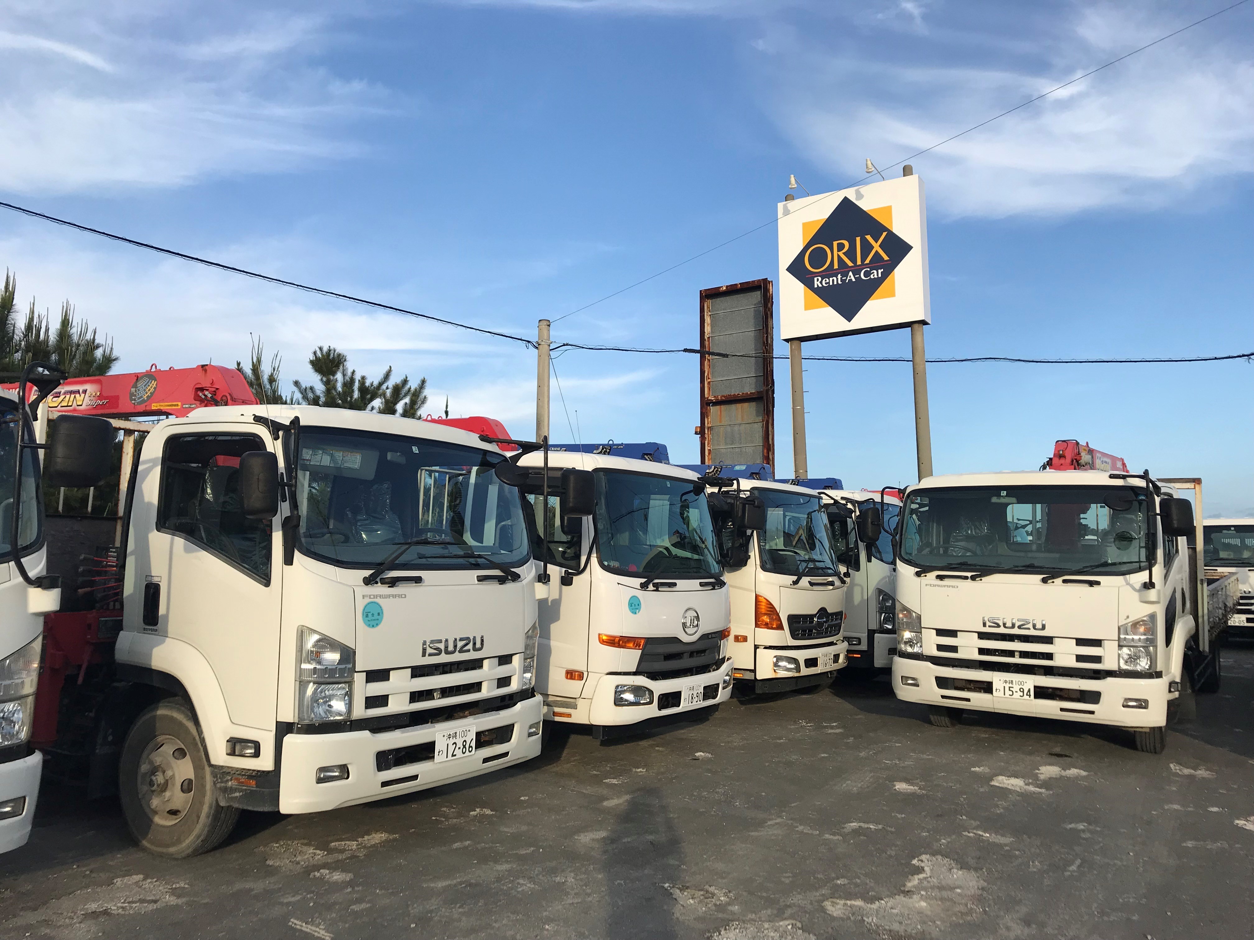 オリックス自動車 建設 土木 物流などの業務用車両が充実 オリックスレンタカー豊見城店 4月25日開設 オリックス株式会社のプレスリリース