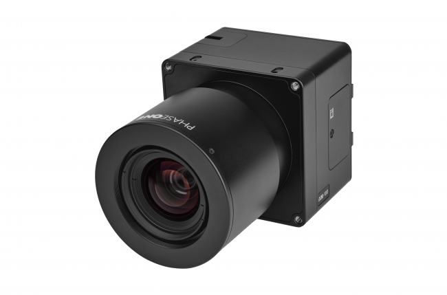超解像度カメラ「iXM-100」にAF150mmレンズを装着
