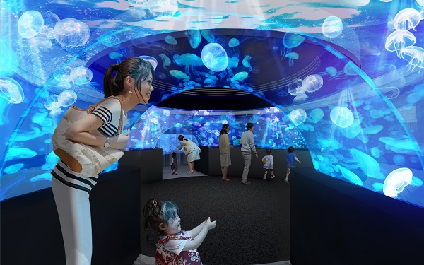 京都水族館 西日本最多の約種 5 000匹 のクラゲ新展示エリア クラゲワンダー を年4月29日 に公開決定 オリックス株式会社のプレスリリース