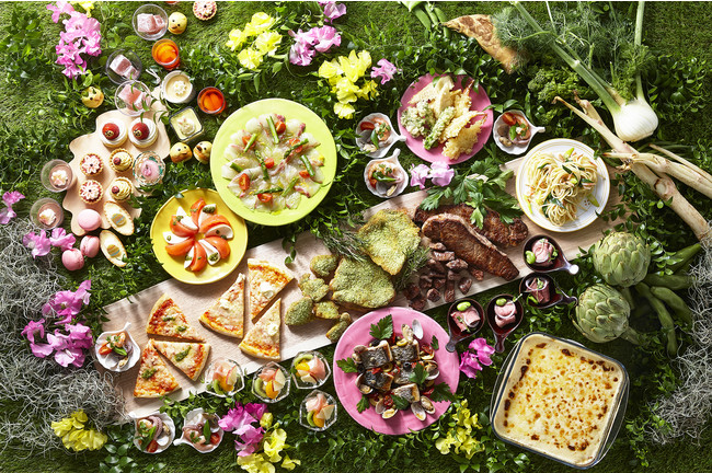 春のディナービュッフェ「春野菜とイタリアンフェア」