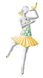 イエローゴールド、ホワイトゴールド、ツァボライトガーネット、エメラルド、サファイア、ダイヤモンド イエローゴールド、ホワイトゴールド、ツァボライトガーネット、エメラルド、サファイア、ダイヤモンド