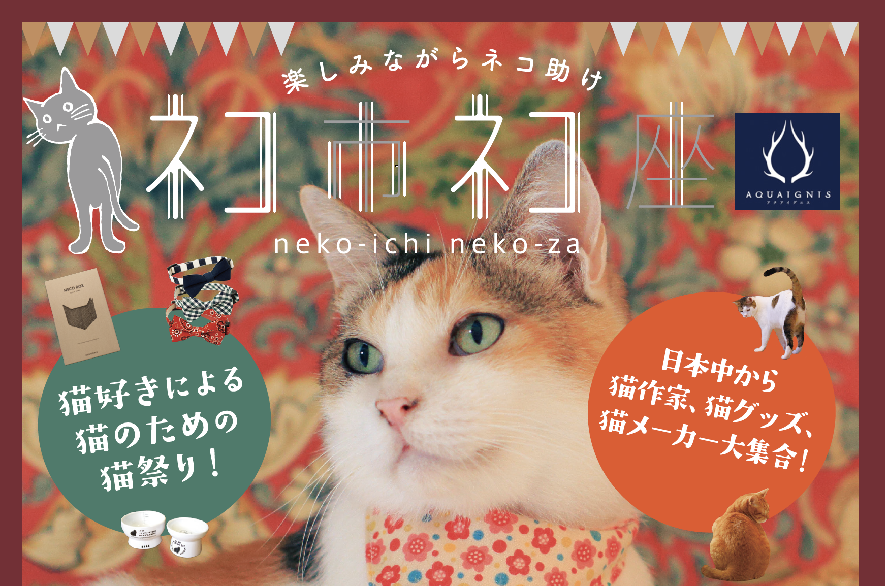 温泉リゾートで猫助け祭り 10月13日14日に三重県初 東海地方最大級ホゴネコイベントをアクアイグニスで開催 ネコ市ネコ座 は猫が助かる猫祭り 猫 を愛する猫ラバーが全国から大集合 株式会社ネコリパブリックのプレスリリース