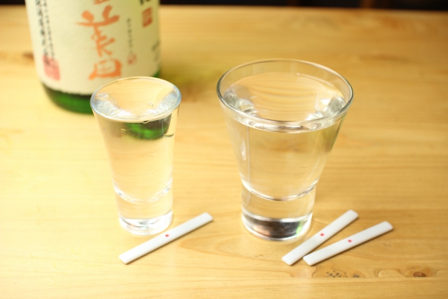 日本酒は半合が点棒2本。更にハーフは１本で飲める。
