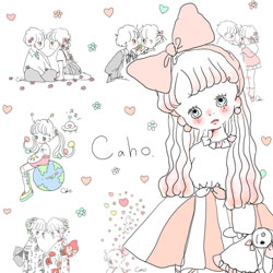 大注目イラストレーター Caho さんと桃のようなももしりがチャームポイント パステルかわいい ももしりパンダ が夢のコラボレーション サンキューマートのプレスリリース