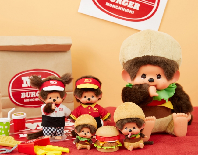 モンチッチがハンバーガーに アメリカンなバーガーショップをイメージした M S Burger Monchhichi が７月1７日 金 より発売 株式会社セキグチのプレスリリース