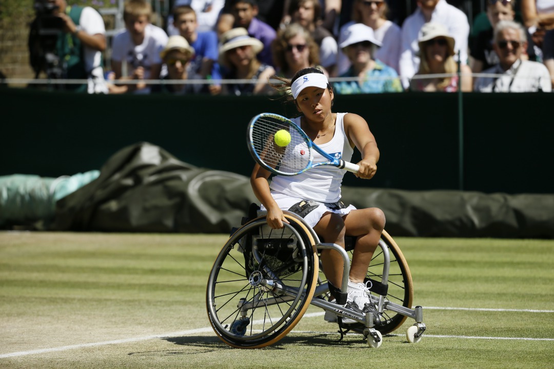 ウィンブルドン選手権 車いすテニスの部 女子ダブルス 上地結衣選手２連覇達成 エイベックス株式会社のプレスリリース