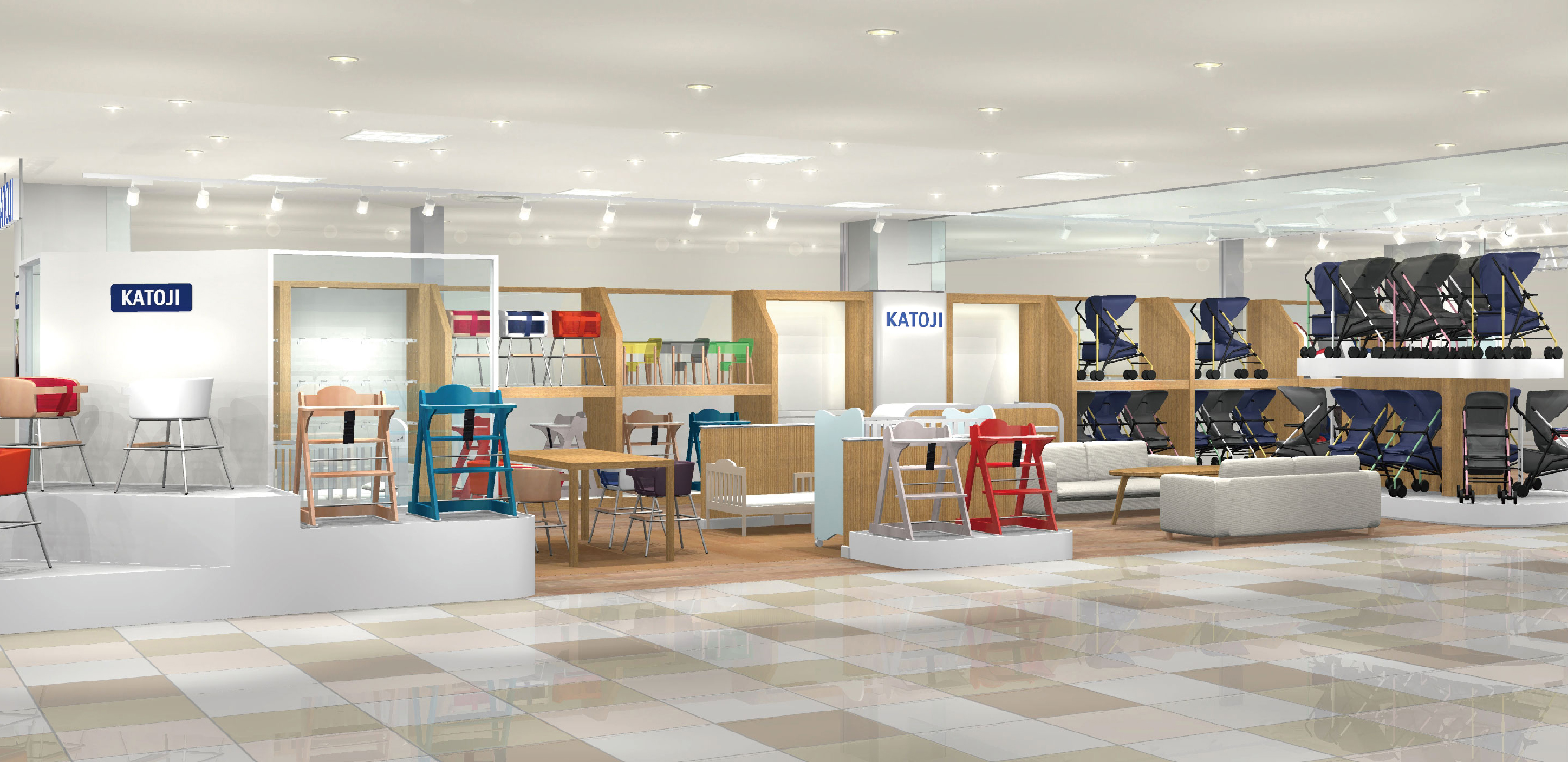 カトージモザイクモール横浜港北 2 月17 日 土 にスペース拡充 同フロアにて移転 リニューアルオープン 株式会社カトージのプレスリリース カトージモザイクモール横浜港北 2 月17 日 土 にスペース拡充 同フロアにて移転 リニューアルオープン 株式会社カトージのプレスリリース