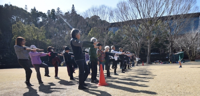 ウォーキング教室の様子