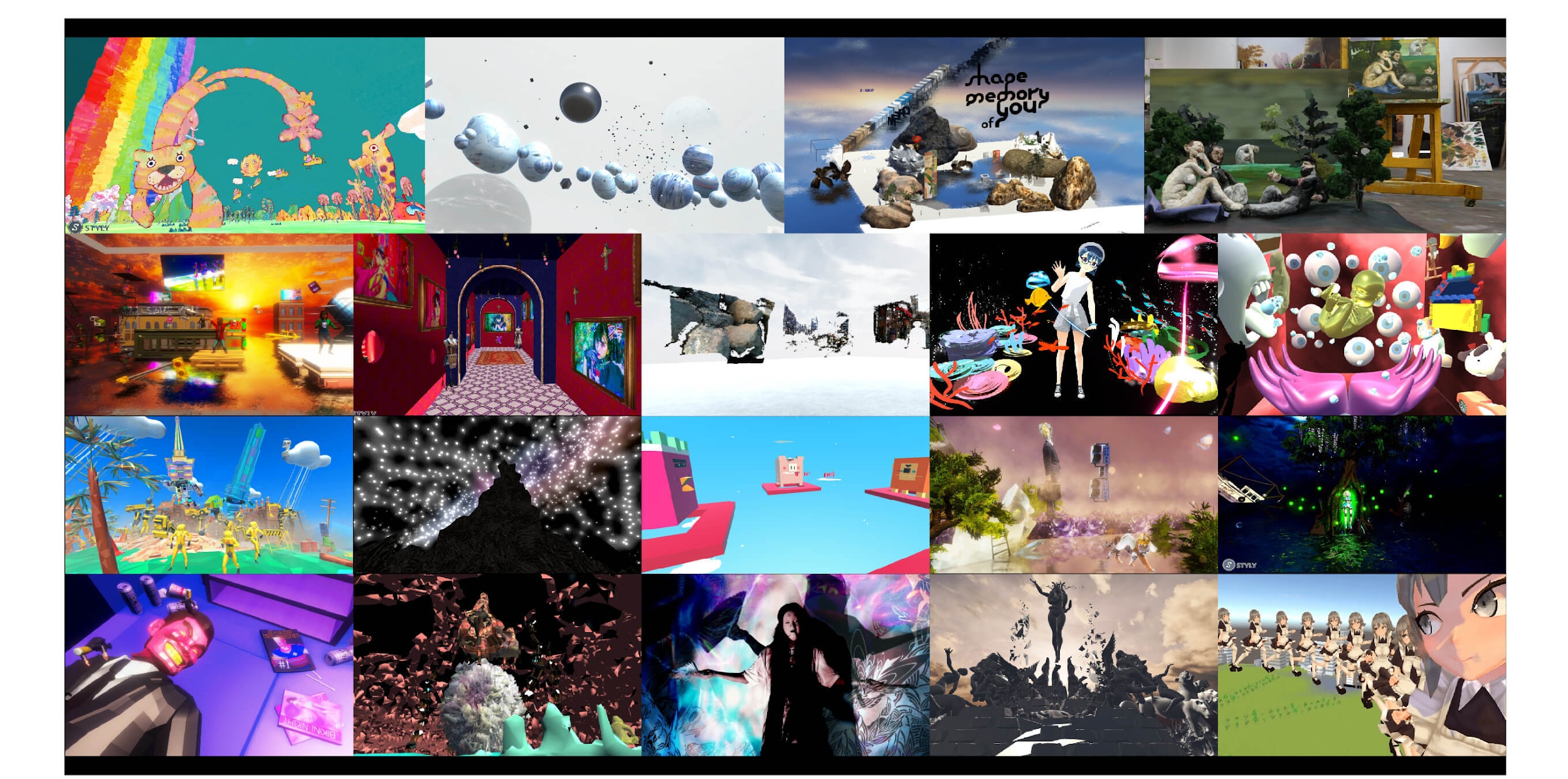 ファッション/カルチャー/アート分野のVRコンテンツを募るグローバルアワード「NEWVIEW AWARDS 2018」7ヶ国219作品より選出されたファイナリスト19作品を発表