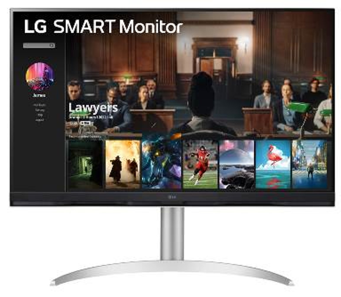 LG Smart Monitorシリーズ31.5インチのwebOS搭載4Kモニター「32SQ730S 