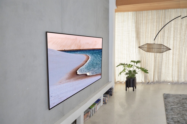 世界最大88インチの「8Kチューナー内蔵」モデルを初展開 有機ELテレビ