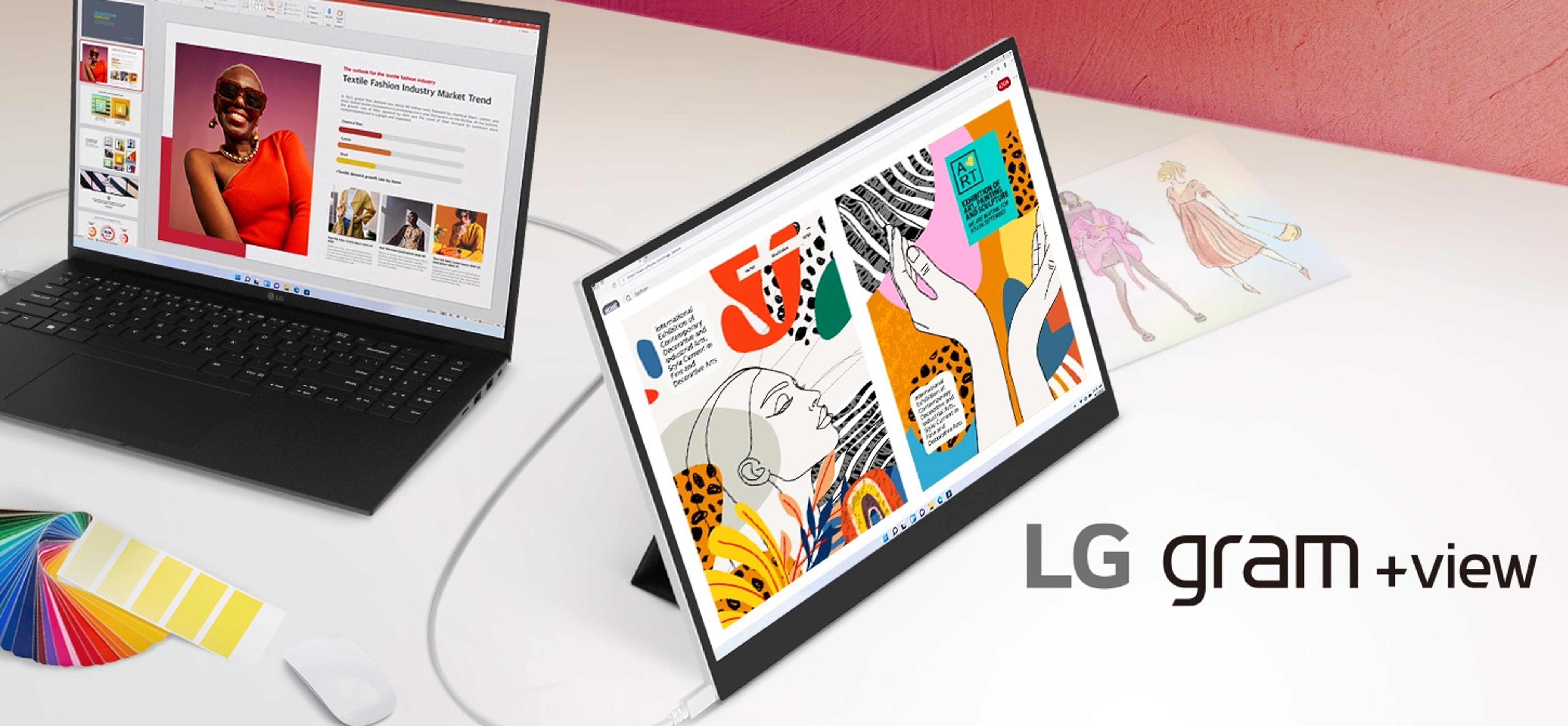 保証あり】LG gram +view 16MR70 モバイルモニター16インチ-