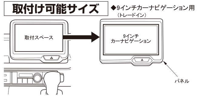 TBX-H014取付け可能サイズ