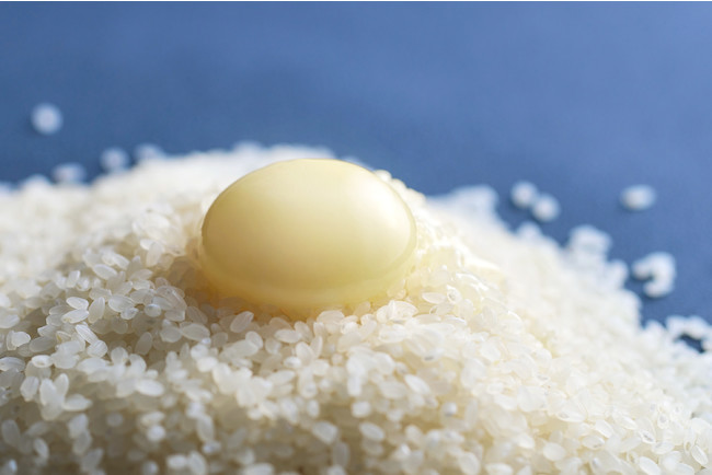 白い黄身の卵「玄米タマゴ」