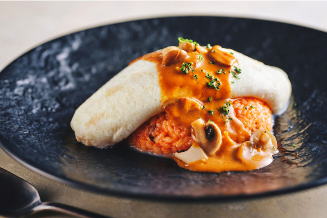 白いオムライス￥1,800