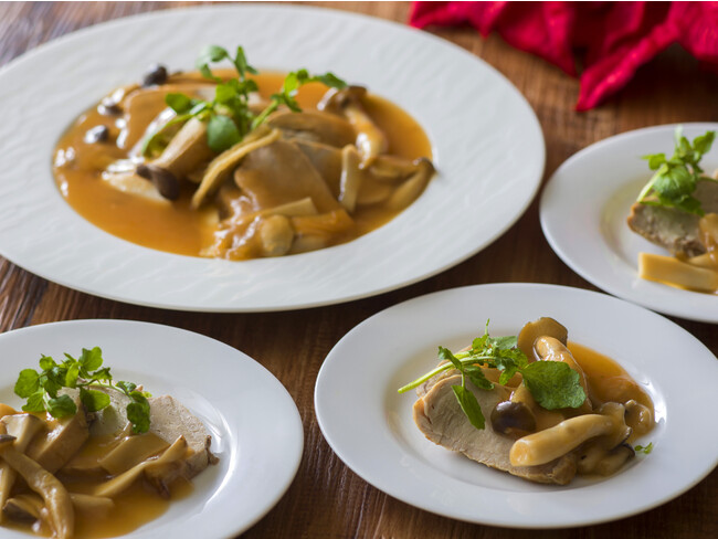 ローストフィレポーク フォレステェール風 ローストフィレポーク フォレステェール風