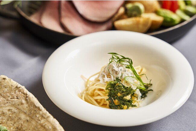 しらうおとあおさのパスタ しらうおとあおさのパスタ