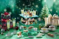 【シェラトン都ホテル大阪】あわてんぼうのスノーマンから一足早いクリスマスプレゼント 第1弾はグリーンをテーマカラーに「クリスマス スイーツフェア」開催