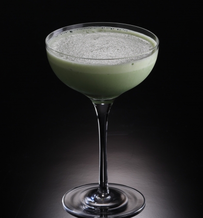 青汁のグラスホッパー