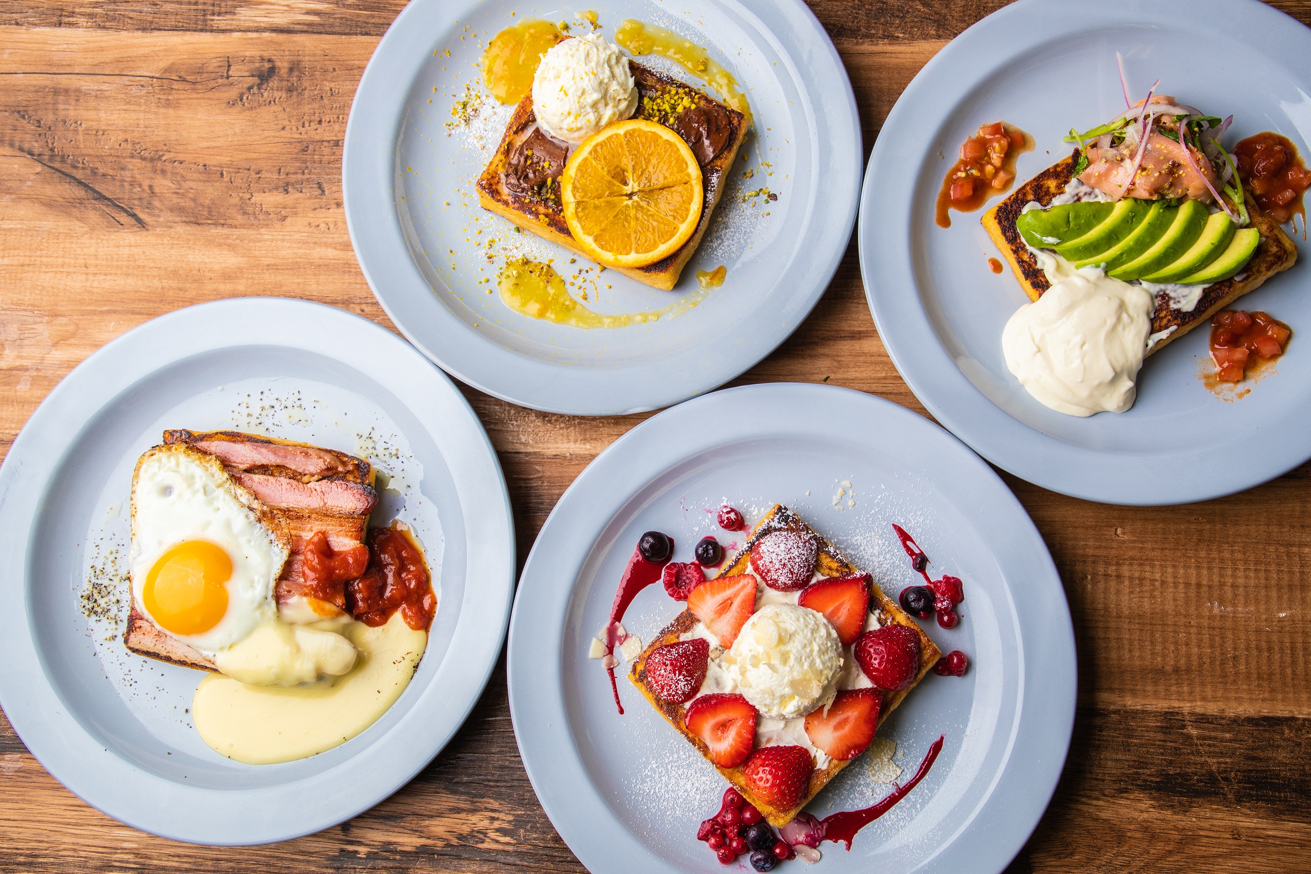 802 Cafe Diner 渋谷店の新作スイーツ 見た目も華やかな最新フレンチトーストが４種類登場 株式会社エスエルディーのプレスリリース