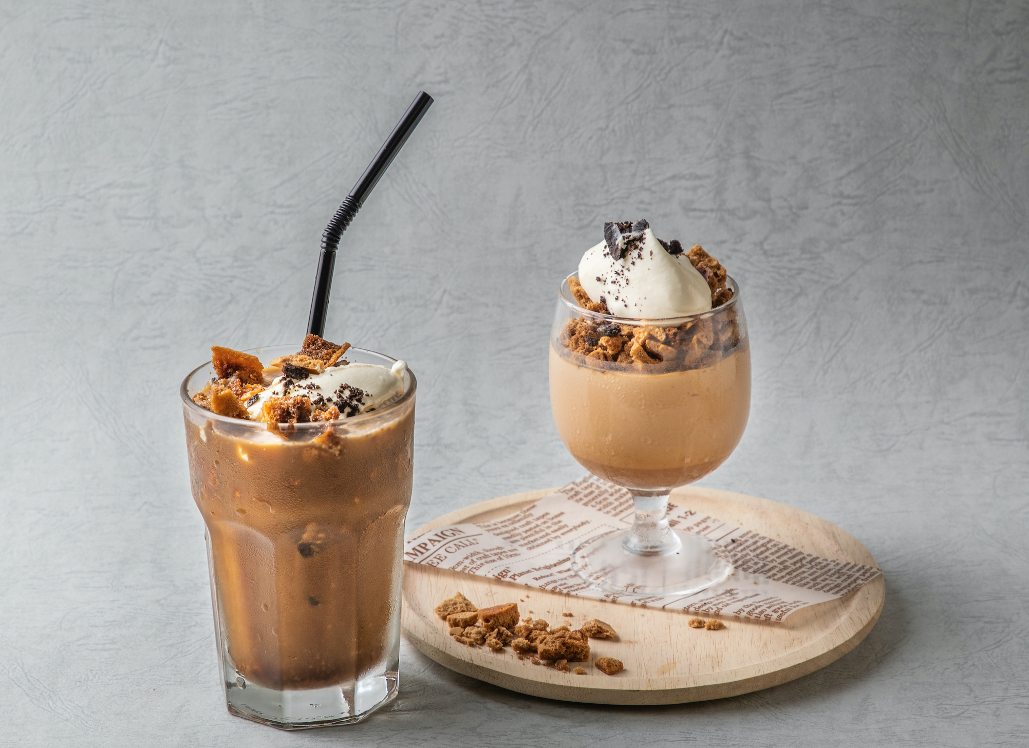 ダルゴナ抹茶ホワイトロシアンのレシピ