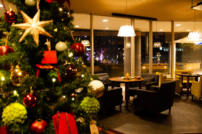 広々空間でゆったりクリスマスディナー なんばパークスのイルミネーションを眺めながらクリスマス ディナーを楽しめる限定コースを予約受付中 株式会社エスエルディーのプレスリリース