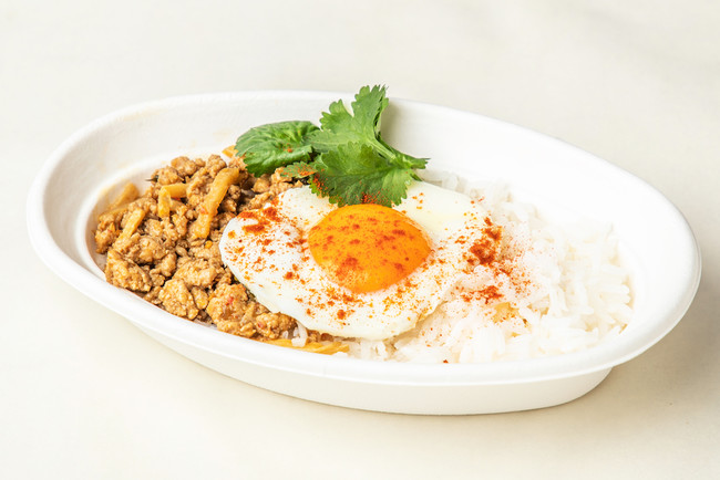 ジューシーバックリブガパオライス