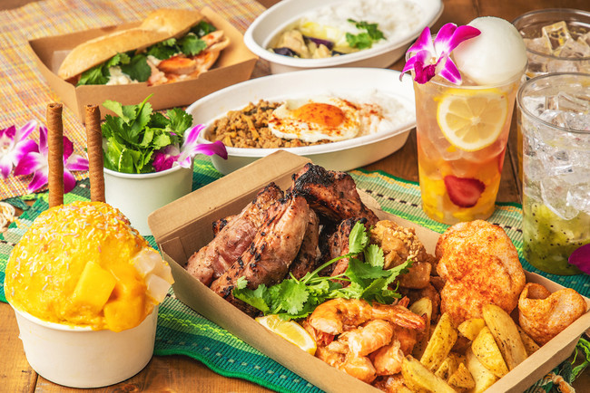 ジューシーバックリブガパオライス