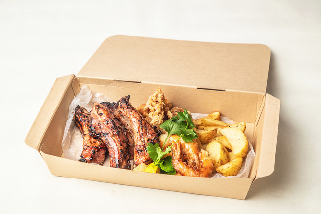 ジューシーバックリブガパオライス