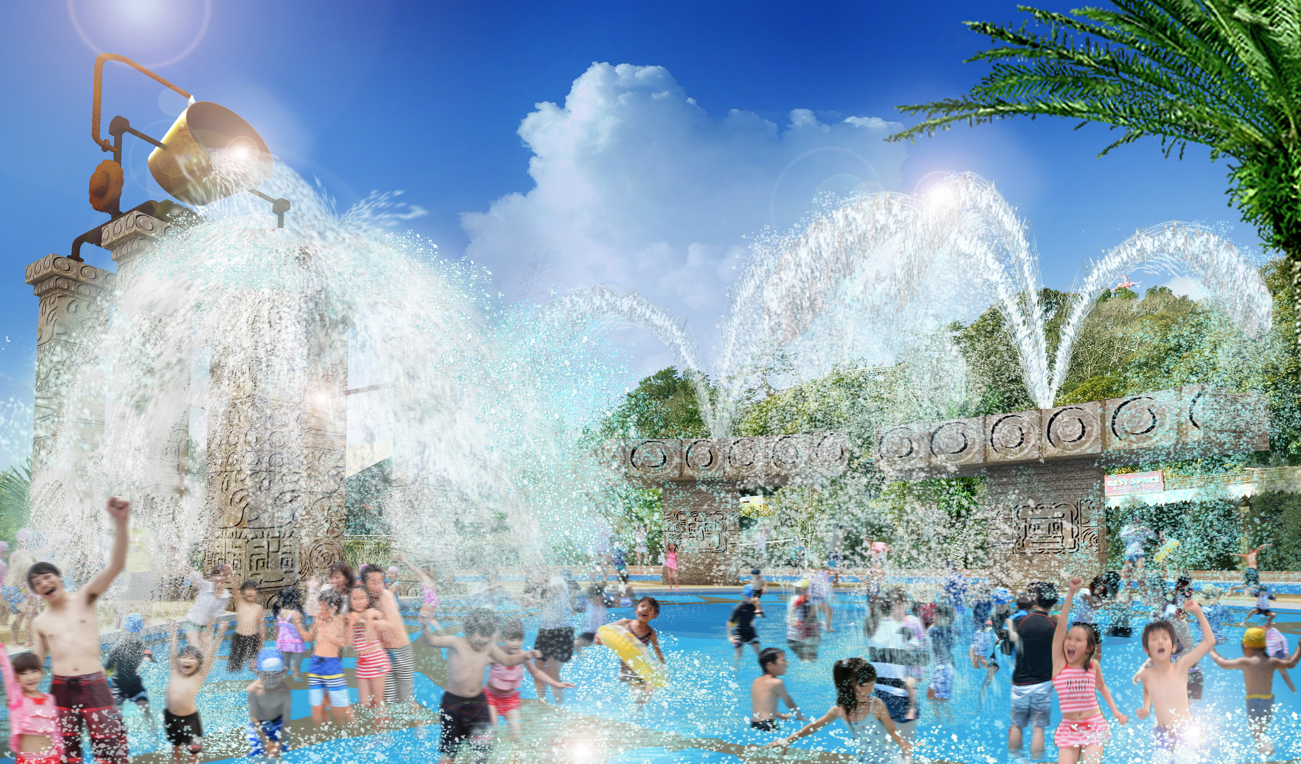 予測不能な流れるプールで大冒険 19年6月29日 土 アドベンチャーリバー がオープン 鈴鹿サーキットのプレスリリース